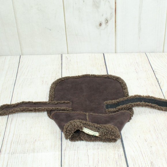 LL Bean Pet Brown Polyester Faux Fur Insulated Dog - Picture 5 of 9